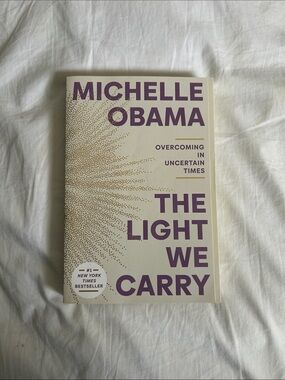 3/25$ The light we carry book by Michelle Obama